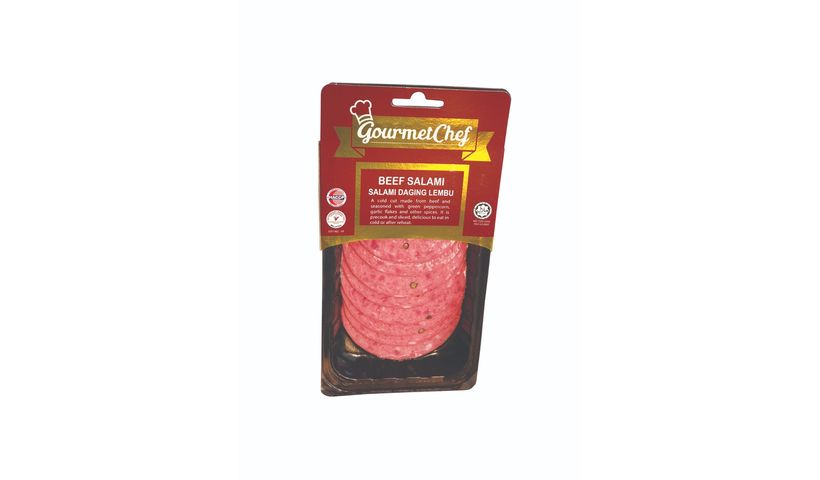Gourmet Chef Beef Salami Sliced 150g