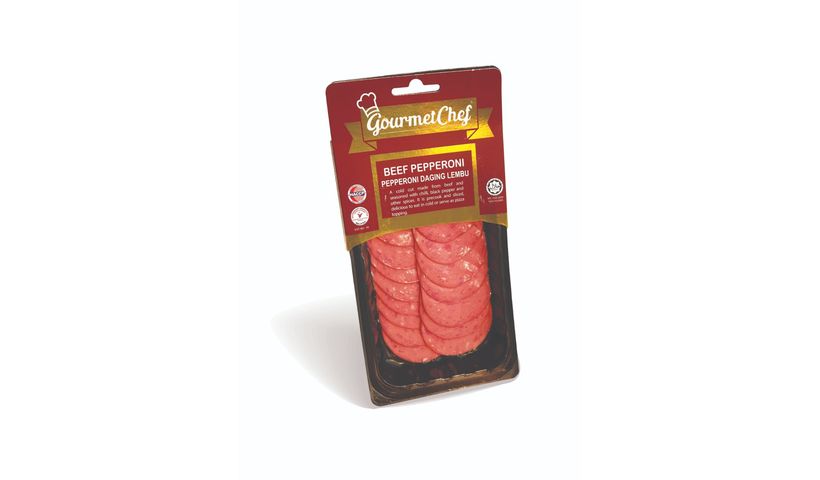 Gourmet Chef Beef Pepperoni Sliced 150g