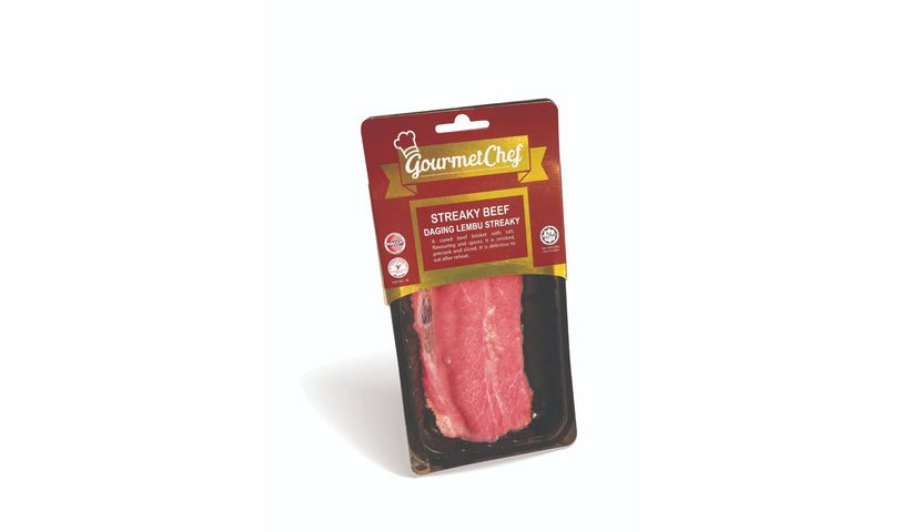 Gourmet Chef Streaky Beef Sliced 150g