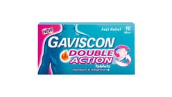 Gaviscon Double Action 250mg Tablet 16s