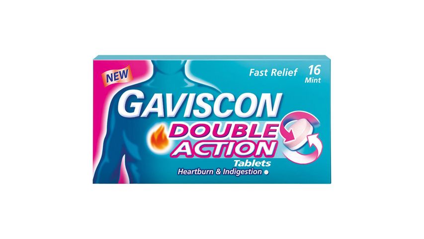 Gaviscon Double Action 250mg Tablet 16s