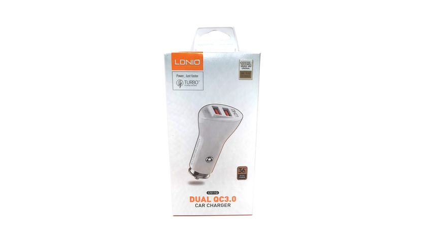 Ldnio Dual QC 3.0 Car Charger 1pc
