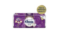 Kleenex Ultra Soft Cottony 3 Ply Clean 10 Rolls