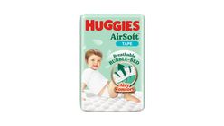 Huggies Airsoft Diaper Super Jumbo Pack L 3 x 44 Pieces
