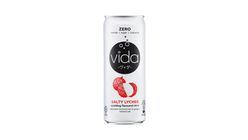 Vida Salty Lychee Sparkling Drink 325ml | 0233