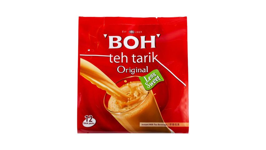 Boh 3 in 1 Teh Tarik Kurang Manis 12sx27g | 9556015120123