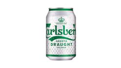 Carlsberg Smooth Draught Beer Can (Non Halal) | 320 ml
