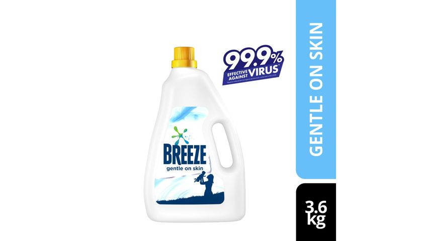 Breeze Liquid Detergent - Gentle on Skin 3.6kg