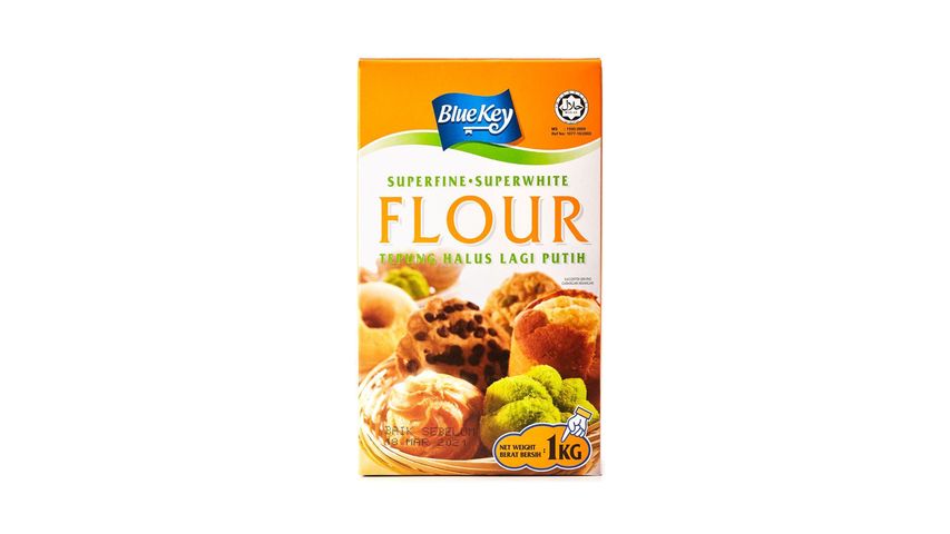 Blue Key Superfine Superwhite Flour | 1 kg