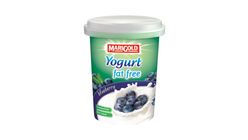 Marigold Fat Free Yogurt Cream Blueberry 130g