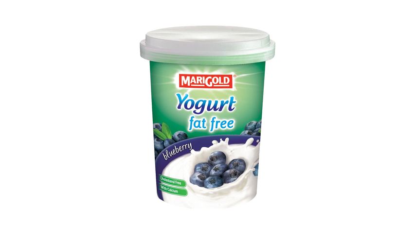 Marigold Fat Free Yogurt Cream Blueberry 130g