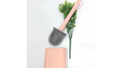 MM Silicone Toilet Brush with Holder 1pc