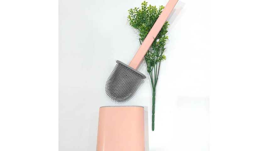 MM Silicone Toilet Brush with Holder