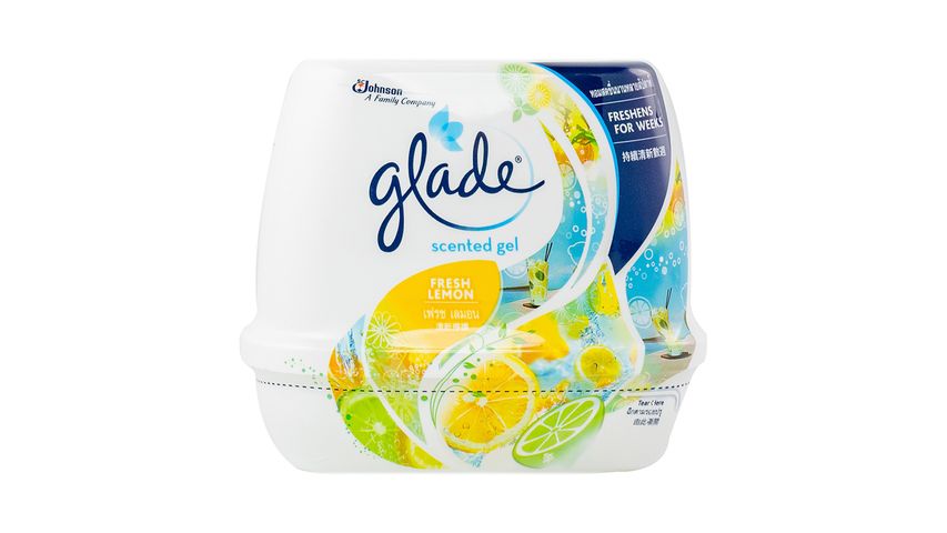 Glade Scented Gel Lemon, 180g