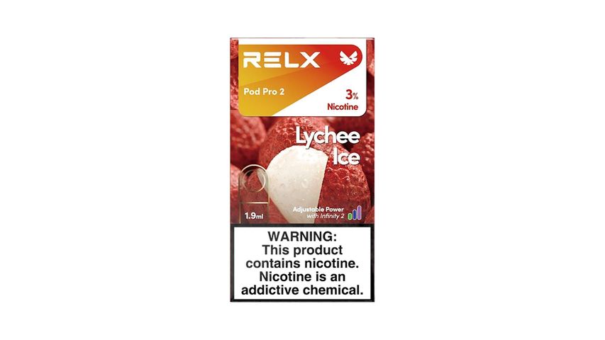 Buy RELX Pod Pro 2-1 Pod Pack-Lychee Ice-30mg/g-STD-M - Pandamart - Lake  City FR (LHR) online delivery in