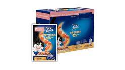 Felix Sensations Salmon & Tomato Pouch 85g