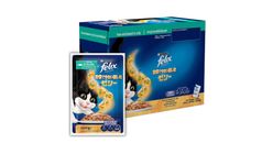 Felix Sensations Tuna & Spinach Pouch 85g