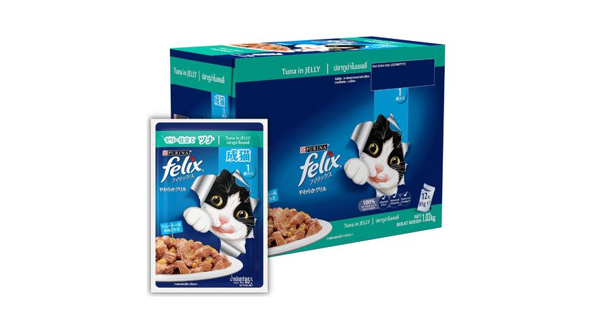Felix Adult Tuna Pouch 12 x 85g