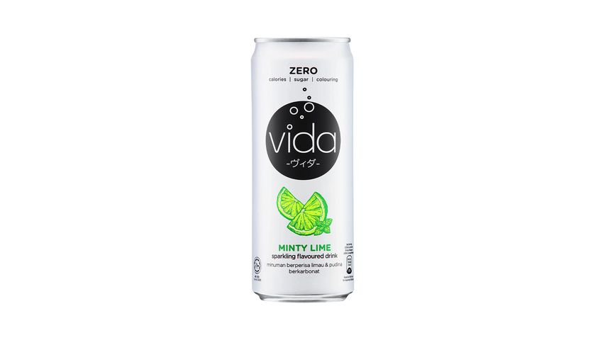 Vida Zero Minty Lime 325ml