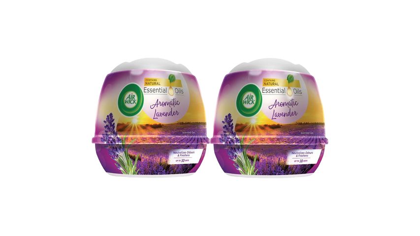 Air Wick Aromatic Lavender Scented Gel Cone 2 Pieces x 180g
