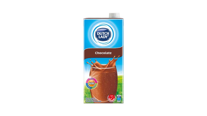 Dutch Lady Purefarm Chocolate Flavoured UHT Milk 1L