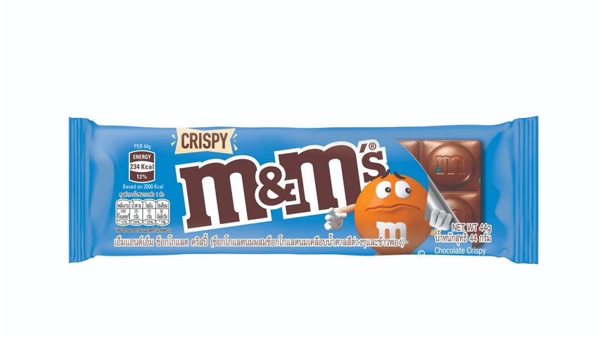 M&M's Crispy Chocolate Small Bar 44g