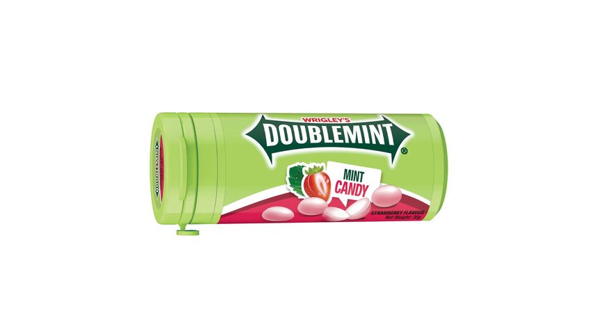 Doublemint Chewy Mints Tube 30g Strawberry