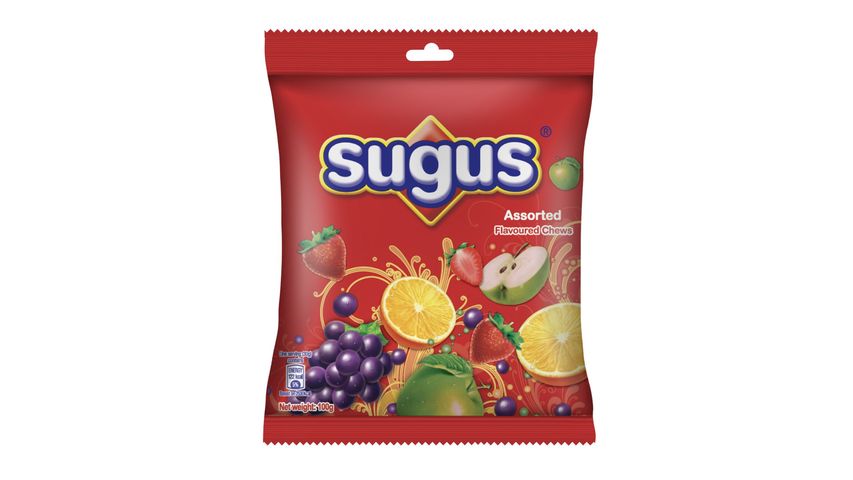 Sugus Assorted Candy Pouch 100g