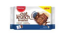 Munchy's Oat Krunch Breakfast Dark Choc with Blueberry 192g