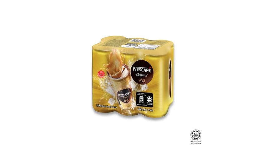 Nescafe Original Can 6 Pieces x 240ml