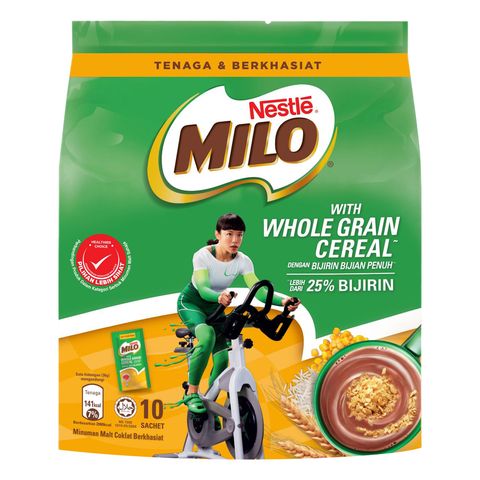 Milo Act-Go Whole Grain Cereal Stp 10pcs x 36g