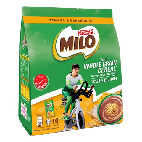 Milo Act-Go Whole Grain Cereal Stp 10pcs x 36g