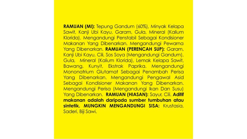 Maggi Noodles Hot Cup Asam Laksa 59g (Imported)