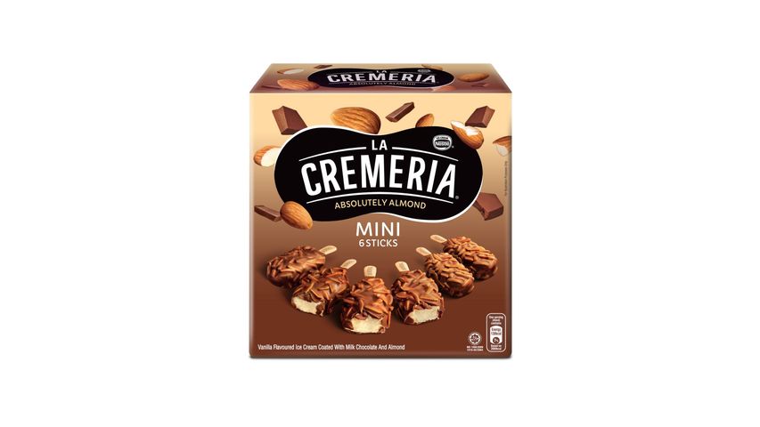 Nestle La Cremeria Absolutely Almond 6pcs x 45ml