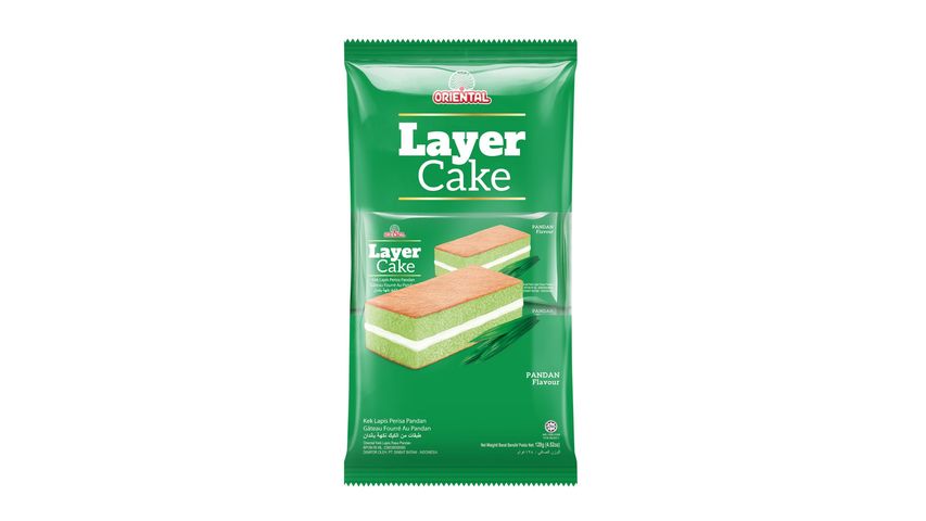 Oriental Layer Cake Pandan 8pcs x 16g