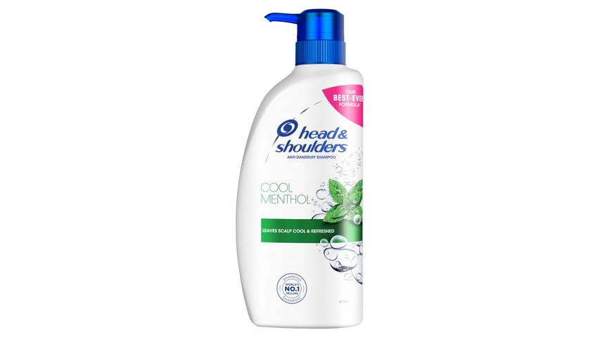 Head & Shoulders Shampoo - Cool Menthol 610ml