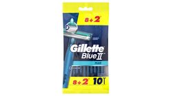 Gillette Blue II Plus Disposable Razor 10 Pieces