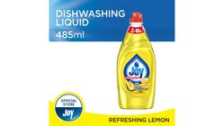 Joy Refreshing Lemon Dishwashing Liquid Bottle 485ml