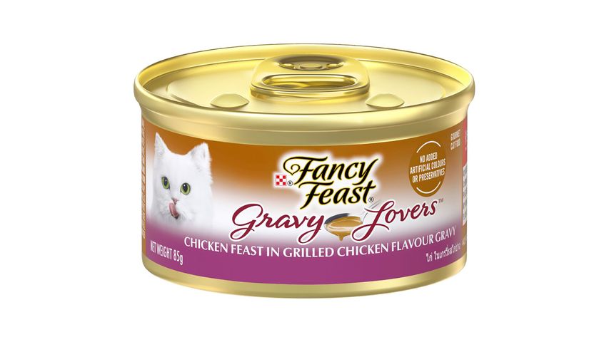Fancy Feast Gravy Lovers Chicken in Grilled Chicken Gravy 85g