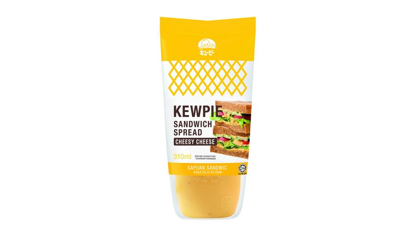 Kewpie Sandwich Spread Cheesy Cheese | 310 ml