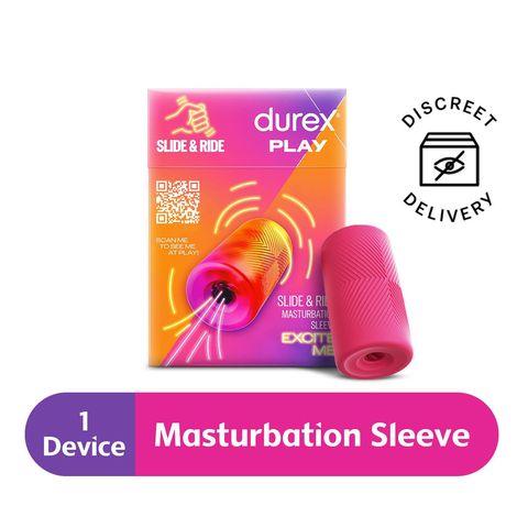 Durex Play Slide & Ride Masturbation Sleeve Adult Toy 1pc