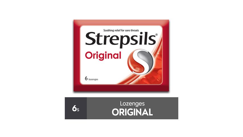 Strepsils Lozenges Original 6 Pieces