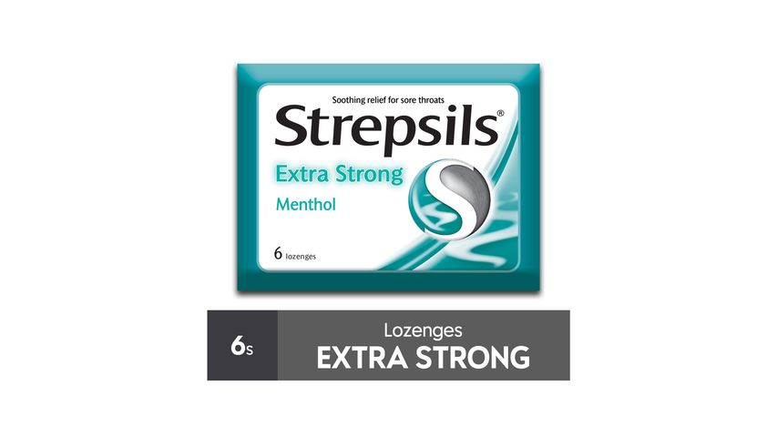 Strepsils Lozenges Extra Strong 6 Pieces