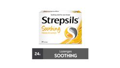 Strepsils Soothing Honey Lemon Lozenges 24 Pieces