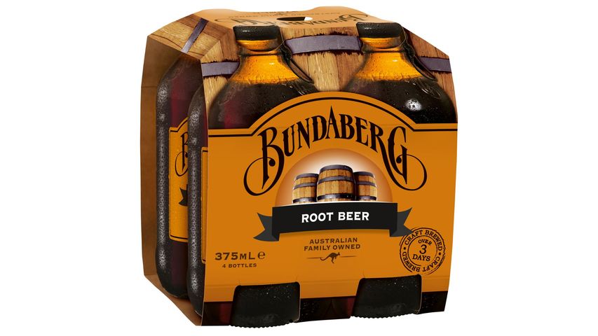 Bundaberg Sarsaparilla 4 x 375ml