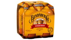 Bundaberg Ginger Sparkling Drink 4 x 375ml