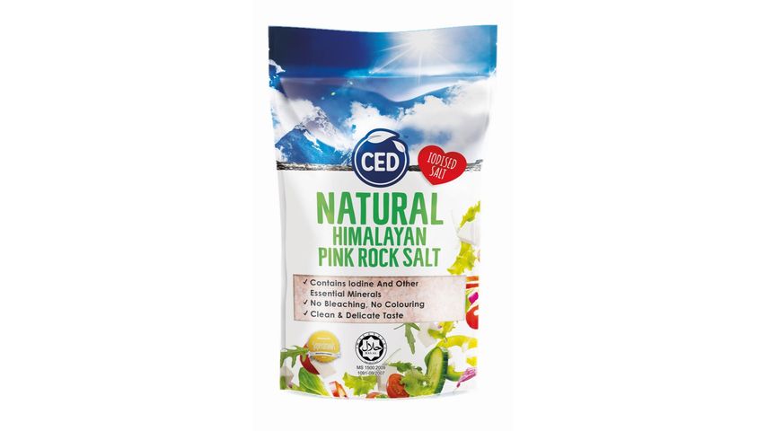 CED Natural Himalayan Pink Rock Salt 500g