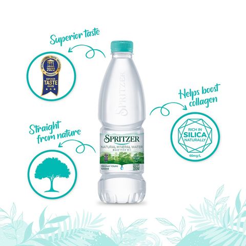 Spritzer Natural Mineral Water 24 x 250ml