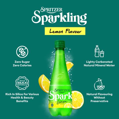 Spritzer Sparkling with Lemon 400ml