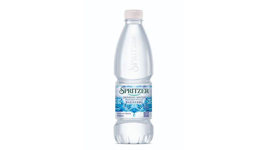 Spritzer Distilled Drinking Water 550ml